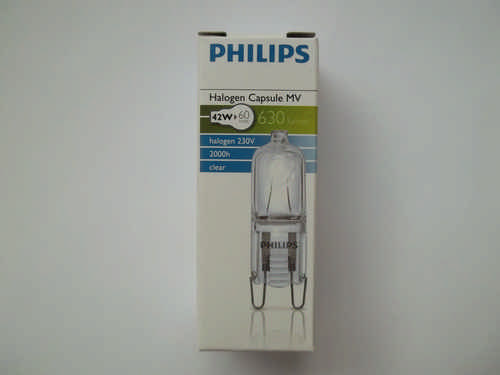 Philips CLICKLINE 42 Watt G9 KLAR 230V