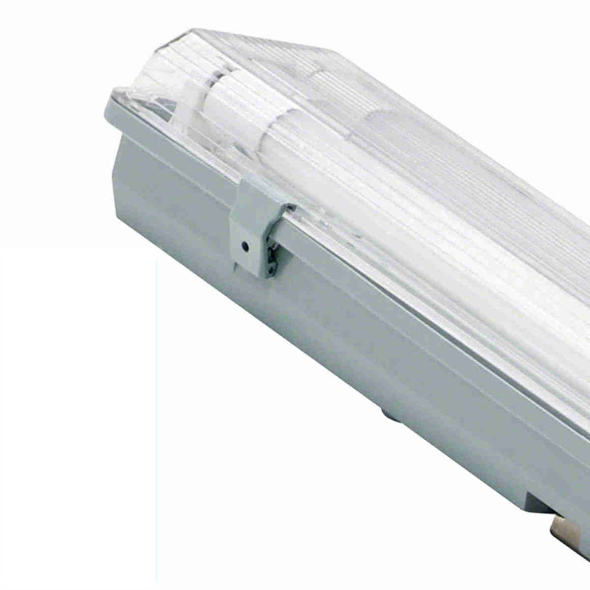 LED Wannenleuchte inkl 2x LED Tube AQUA-PROMO Retrofit 18 Watt G13 4000 Kelvin - Müller Licht