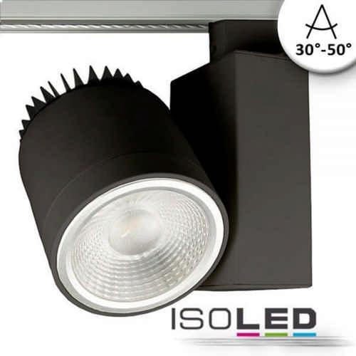 3 flache LED Flutlicht-Strahler mit 2400 Lumen und 3200K im grauen IP65-Gehäuse 