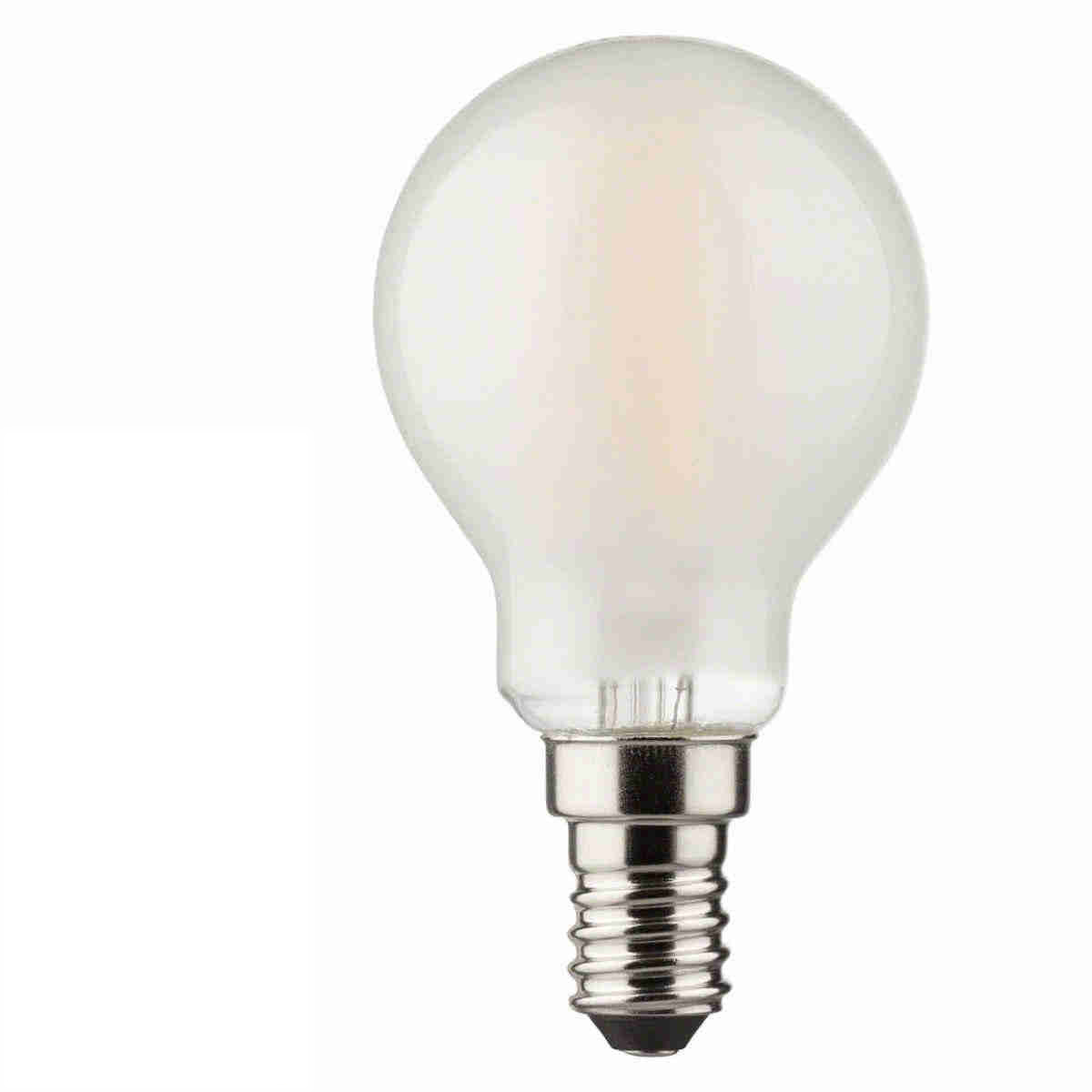 LED Filamentlampe matt Tropfenform Retro-LED 4 Watt E14 2700 Kelvin - Müller Licht
