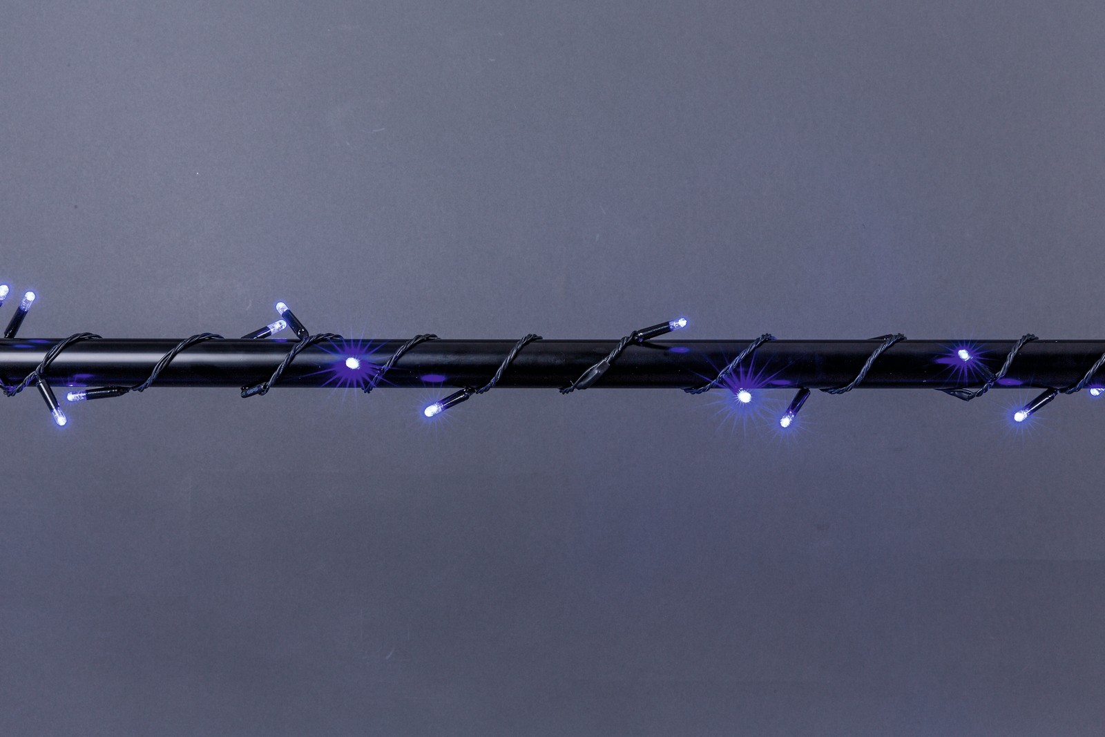 HEITRONIC -LED Lichterkette 5 Mtr blau Outdoor 12 Volt AC mit Heiconnect Stecksystem 