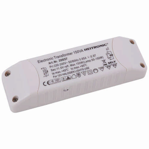 Heitronic - elektronischer Transformator 50-150W 12V 12 Volt AC 150 Watt 12 Volt