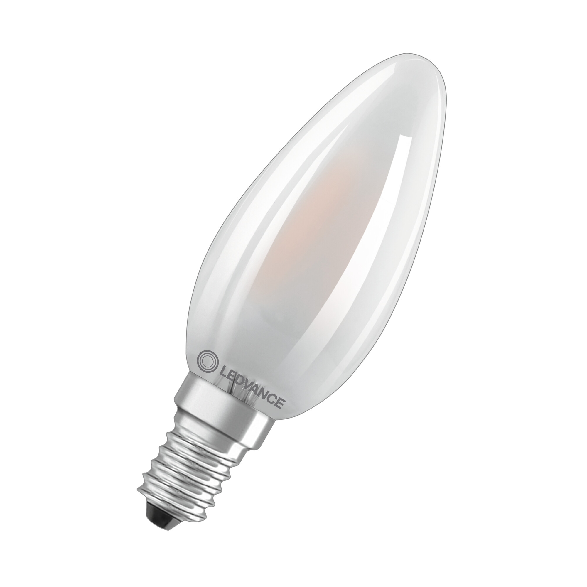 Ledvance LED Kerzenlampe 2,5 Watt E14 827 2700 Kelvin warmweiss matt