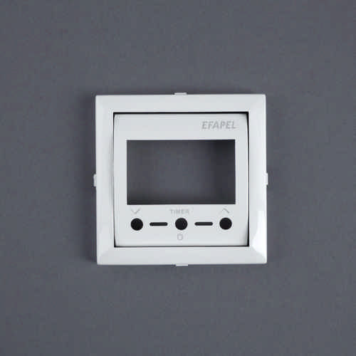 HEITRONIC - Zentralstück Thermostat mit IR PORTO polarweiss