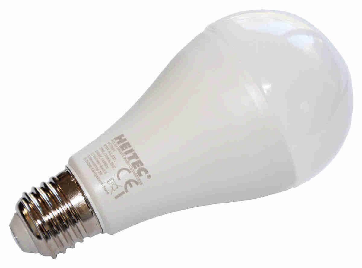 Heitec LED Lampe Glühlampenform A70 E27 20 Watt 1800 Lumen 830 3000 Kelvin warmweiß